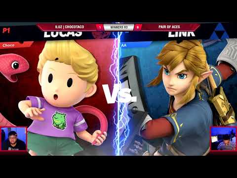VS Weekly 2/6/20 - Winners R3 - ILUZ | ChocoTaco (Lucas) vs Pair of Aces (Link) - SSBU