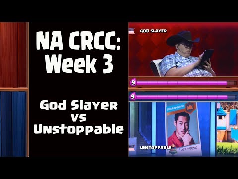 God Slayer vs Unstoppable | NA CRCC Week 3