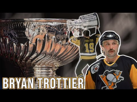 NHL Hall of Famer Bryan Trottier Went Swimming With The Stanley Cup At Mario Lemieux's House