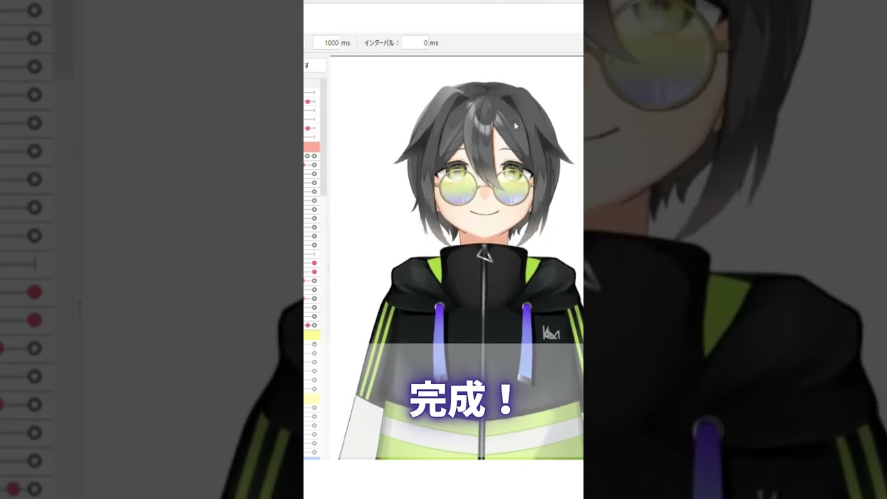 高校生VTuberが新live2dモデル自作してみた結果#vtuber#イラスト