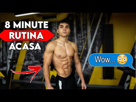 8 Minute De Antrenament Intens I Rutina de Dimineata-Zilnic! Acasa/Sala