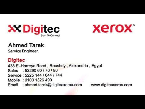 092-315 Xerox Fault Code - كيفية اصلاح عطل حساس الحبر - زيروكس