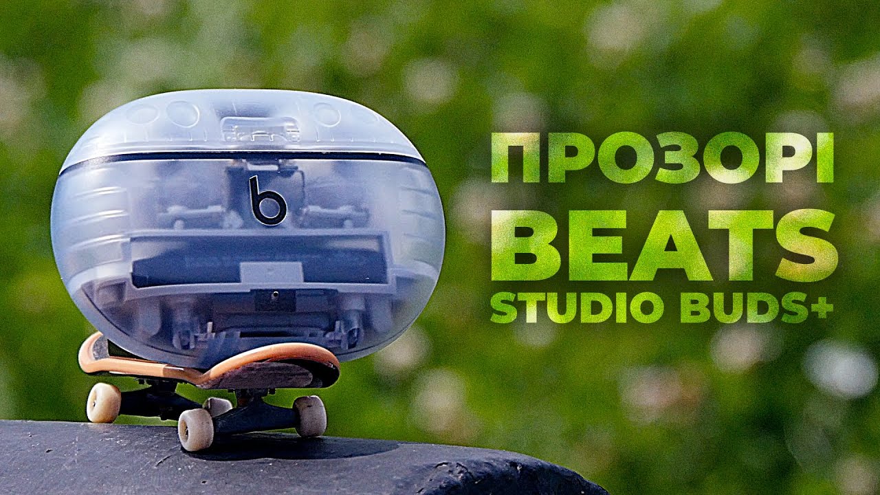 Навушники Beats Studio Buds + Transparent (MQLK3ZM/A) video preview