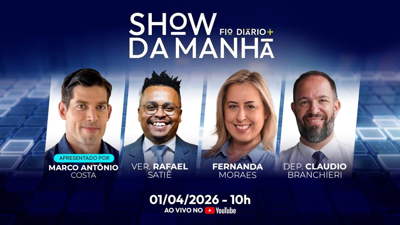 SHOW DA MANHÃ -  BOMBA: MORAES E LULA: O ENCONTRO PROIBIDO FORA DA AGENDA - 01/04/2026
