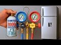 How To Charge Refrigerator With R600A Freon Refrigerant