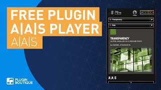 Video thumbnail for FREE VST PLUGIN & Presets | A|A|S Player & 2 Free Preset Packs | Applied Acoustics Systems by Plugin Boutique