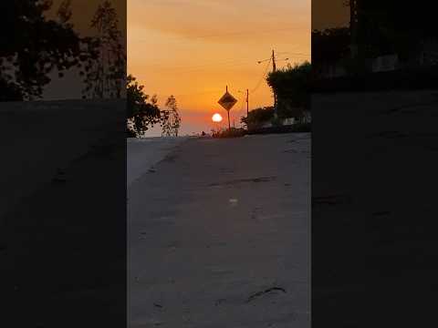 Pôr do sol inesquecível na cidade de Igarapé Grande - MA