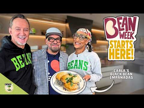BEAN WEEK Starts Here | Carla Hall Makes Black Bean Empanadas