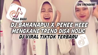 Download lagu DJ BAHANAPUI X PEHEE HEE MENGKANE TREND DISA HOLIC II DJ VIRAL TIKTOK TERBARU  mp3