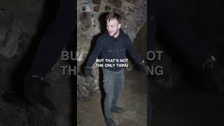 We discovered a 600 year old tunnel system under this castle… 🏰 #history #tunnel