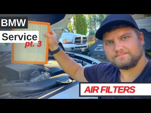 Replace your BMW Air Filters - BMW Service Part 3