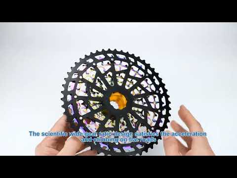 VG Sports 12 Speed 10-51T Ultimate XD Rainbow Ultralight Cassette