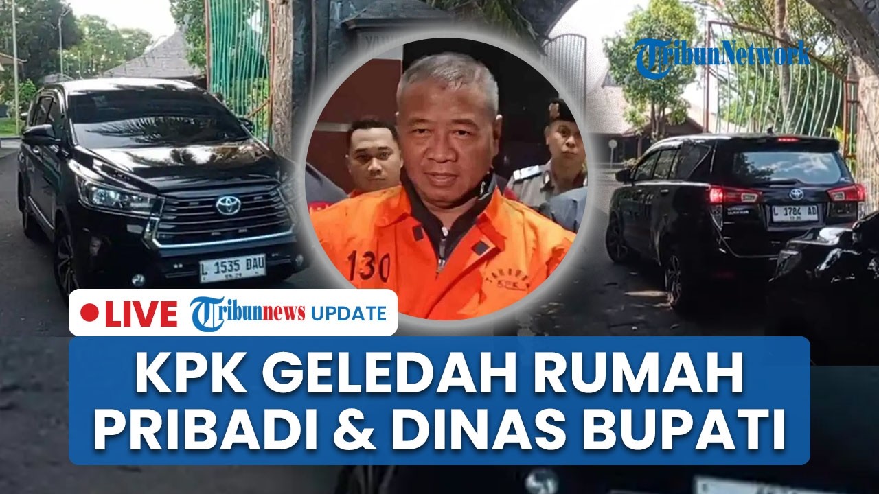 LIVE: KPK Geledah Rumah Dinas hingga Kediaman Pribadi Bupati Tulungagung Gatut Sunu Pasca-OTT