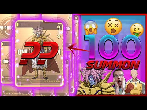 100 SUMMONING !! WORLD BIGGEST SUMMONING SPREE | One Punch Man Road To Hero 2.0