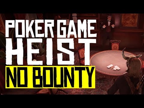 Poker Room Heist NO BOUNTY - Quick Guide - Red Dead Redemption 2