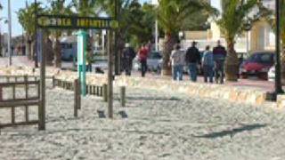 preview picture of video 'Villananitos beach - Lo Pagan - January 2009'
