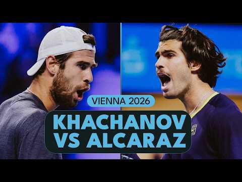 Carlos Alcaraz Back In Vienna vs Karen Khachanov! | Vienna 2026 Highlights