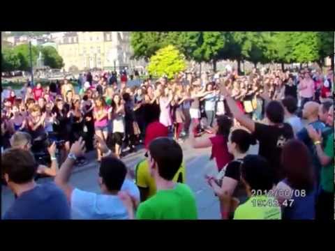Forró Flash Mob part-2 on Forró de Domingo Festival 2012 at Stuttgart Schloßplatz.
