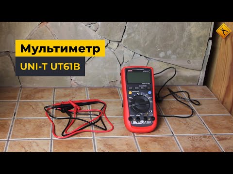 Цифровий мультиметр UNI-T UTM161B (UT61B) Прев'ю 3