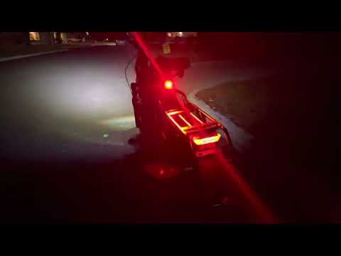 Fucare Gemini E Bike with two Niterider Lumina Micro 900 headlights