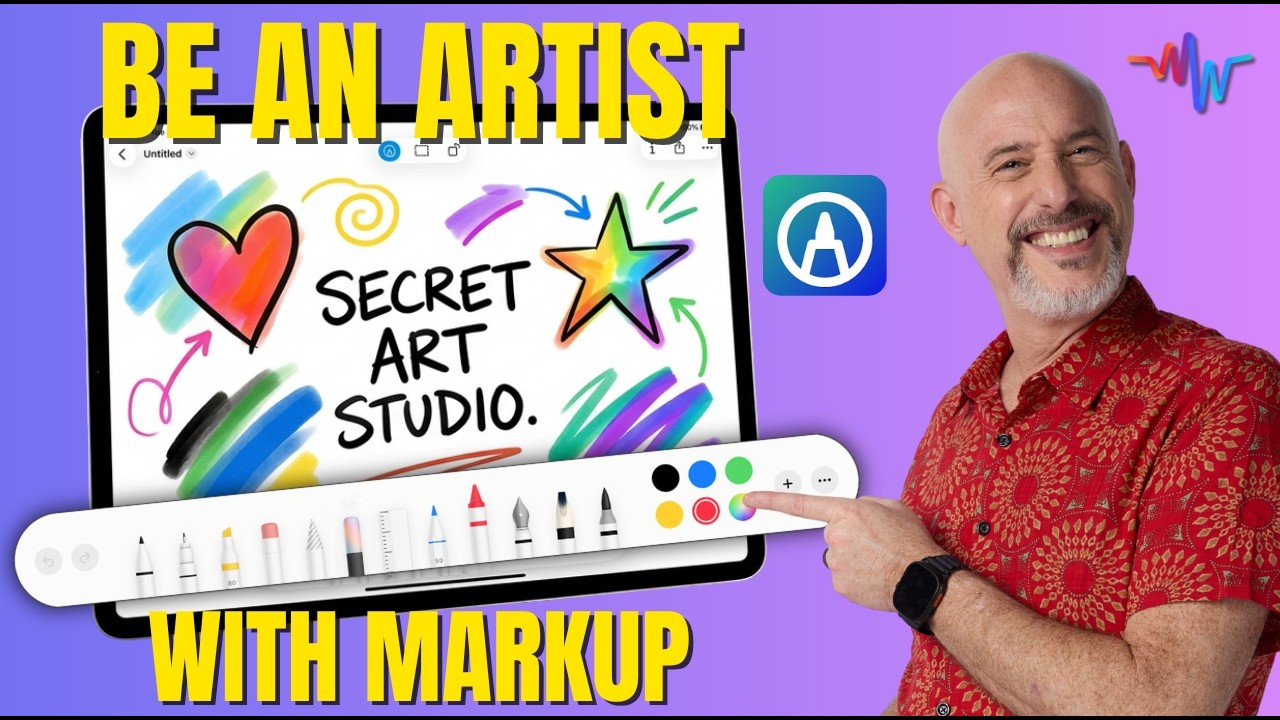 🥇Your iPad Has a Secret Art Studio — Draw & Create Without Extra Apps