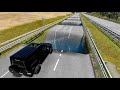 Car Vs Potholes Beamng Drive Crash Point 2