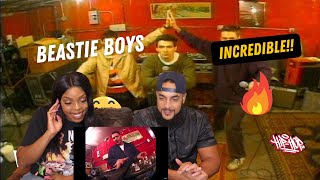 OK WE&#39;RE HOOKED! BEASTIE BOYS- 3MC&#39;S AND ONE DJ (REACTION)