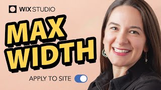 Change Page Width, Automatic Page Resizing - Max Width - Response Web Design | Wix Studio Tutorial