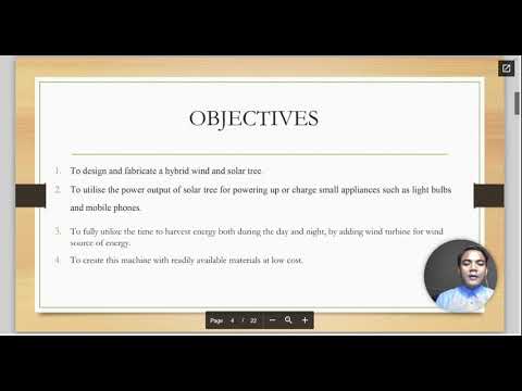 DESIGN AND DEVELOPMENT OF NATURE INSPIRED WIND/SOLAR TREE