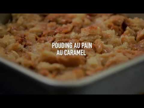 Panasonic CIO - Pouding au pain au caramel