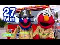 Elmo S Fire Truck Songs ‍ Sesame Street 27 Mins