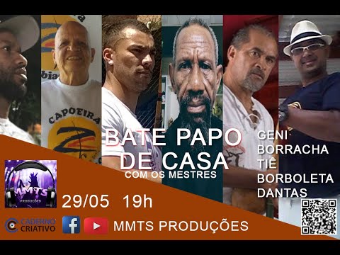 BATE PAPO DE CASA  TEMA CAPOEIRA