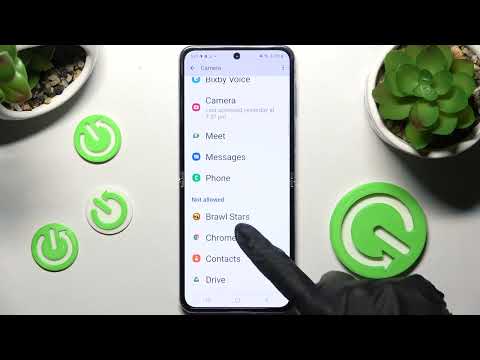 How to Change App Permissions in Samsung Galaxy Z Flip4 - Set up App Permissions