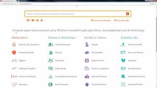 Exploring the Educational Potential of Wolfram|Alpha