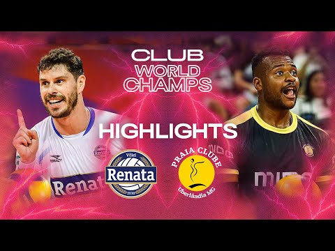 Renata 🇧🇷 vs. Praia Clube 🇧🇷 - Pool Play | Club World Championships 2025 | Highlights