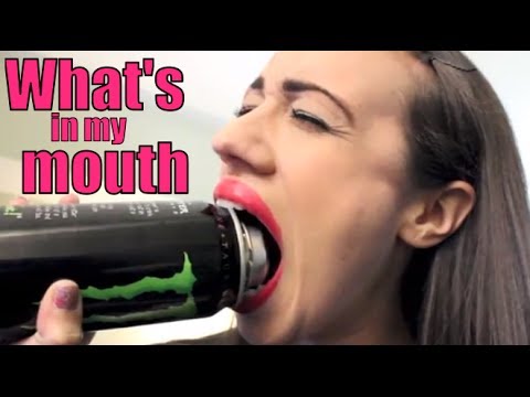 WHATS IN MY MOUTH CHALLENGE