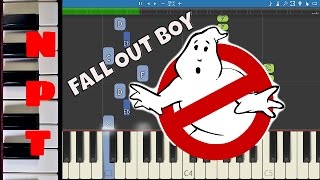Fall Out Boy - Ghostbusters (I&#39;m Not Afraid) Piano Tutorial ft. Missy Elliott