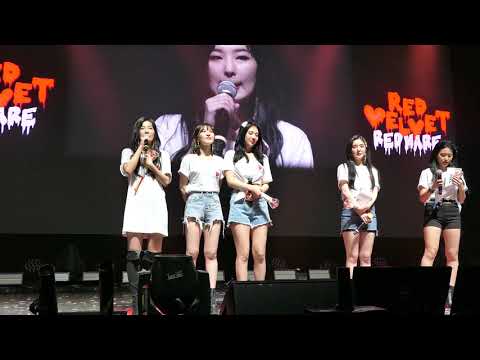 2019.02.07 Redmare Concert in LA - Red Velvet - MC 5 (Red Velvet Time) (Fancam)