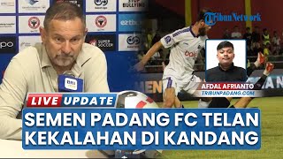 Semen Padang Kalah dari Arema, Dejan Antonic: Ini Jadi Pembelajaran Penting!