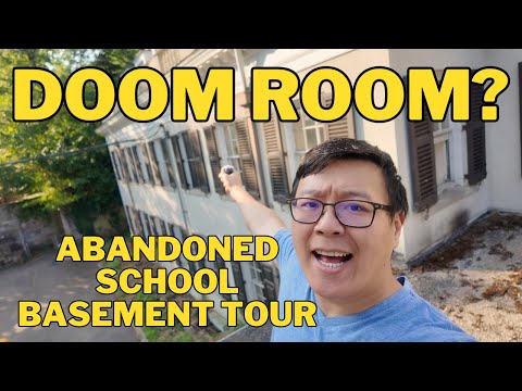 Exploring the Creepy Basement of my Abandoned School! Episode 14