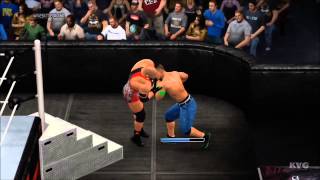 WWE 2K15 - Table Match | John Cena vs Ryback Gameplay [HD]
