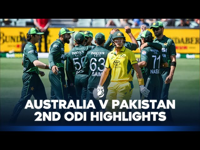 Australia v Pakistan – 2nd ODI Full Match Highlights I 08/11/24 I Fox Cricket