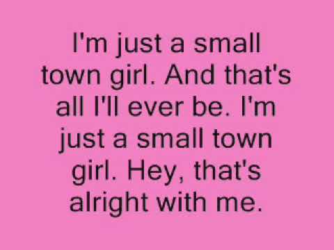 Kellie Pickler- Small Town Girl lyrics