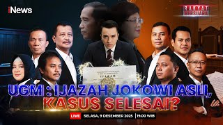 Download lagu 🔴LIVE Rakyat Bersuara UGM: Ijazah Jokowi Asli, Kasus Selesai? (09/12) mp3