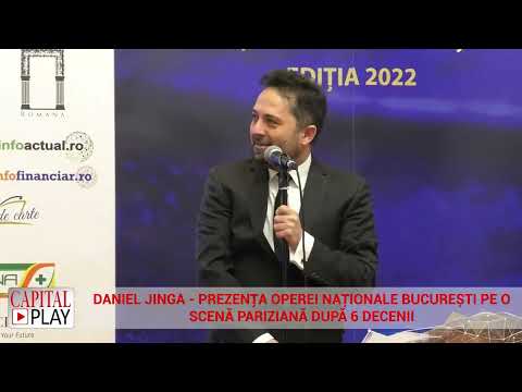 Daniel Jinga, directorul Operei Naționale București: „Acest premiu aparține colegilor mei”