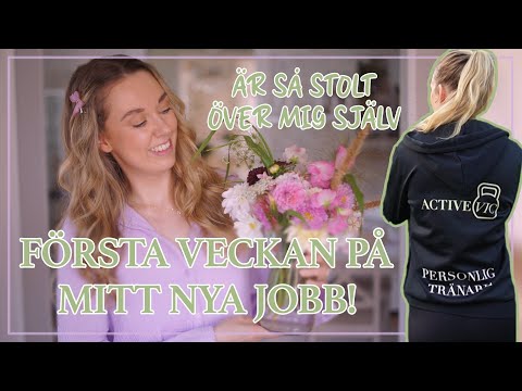 Week-in-the-life VLOGG! Häng med mig på jobbet & firar min födelsedag😭😍