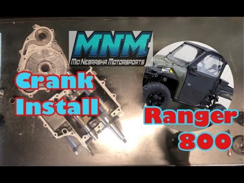 ️ Polaris Ranger / RZR / 700 / 800 - Crankshaft Installation Crank Install
