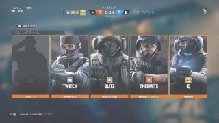 【R6S】朝からチンパンジーによるレインボーシックスシージ生放送