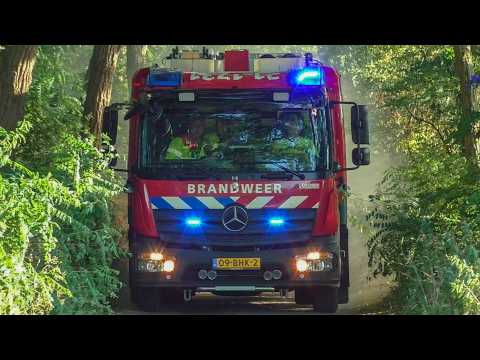 Brandweer Heesch met spoed naar een Natuurbrand aan de Suggelaarsestraat in Oss