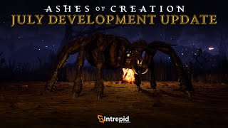 Новый геймплей Ashes of Creation — Эффекты, собирательство, бои и плавание